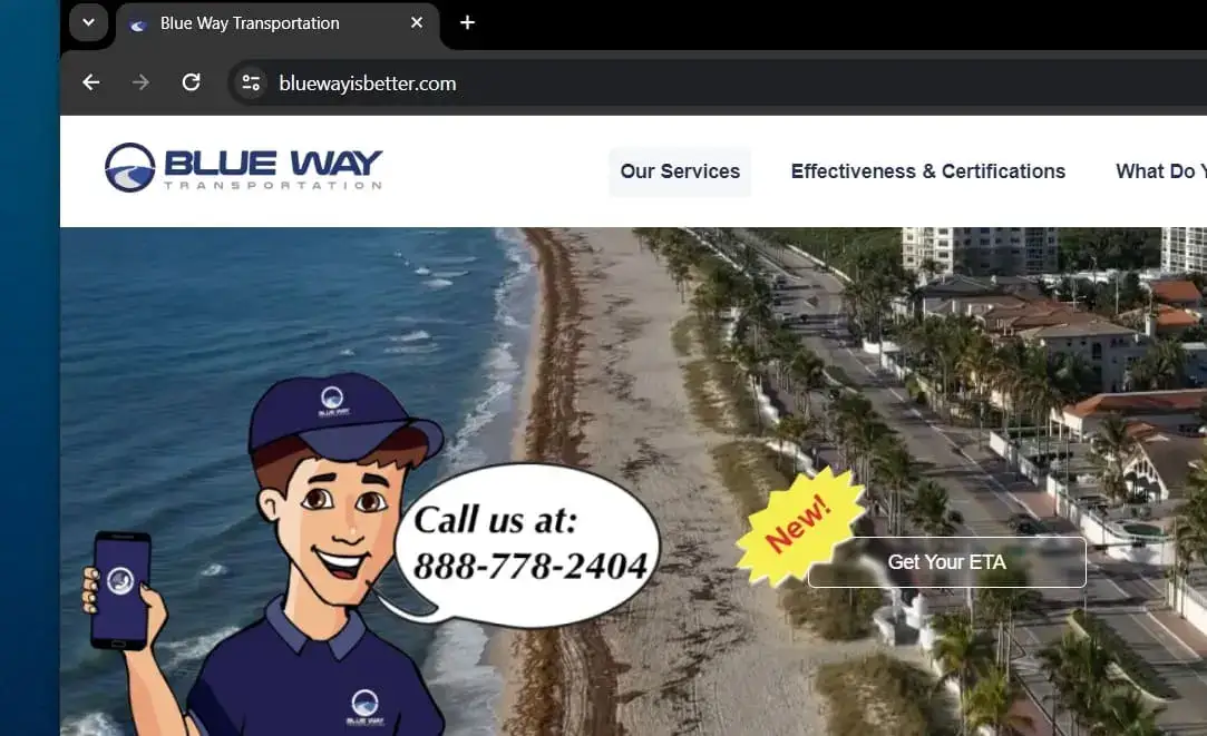 Picture of Blue Way Transportation project